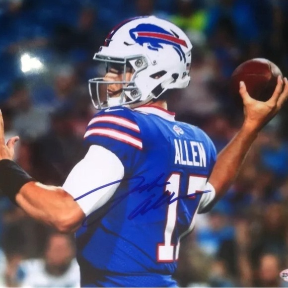 - Josh Allen buffalo bills signed photo - Picture 1 of 1